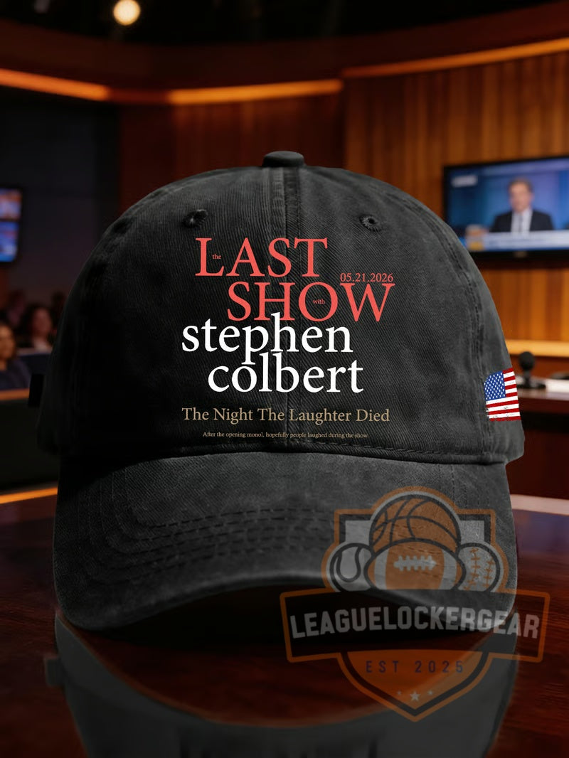 Stephen Colbert The Last Show Baseball Cap - LeagueLockerGear