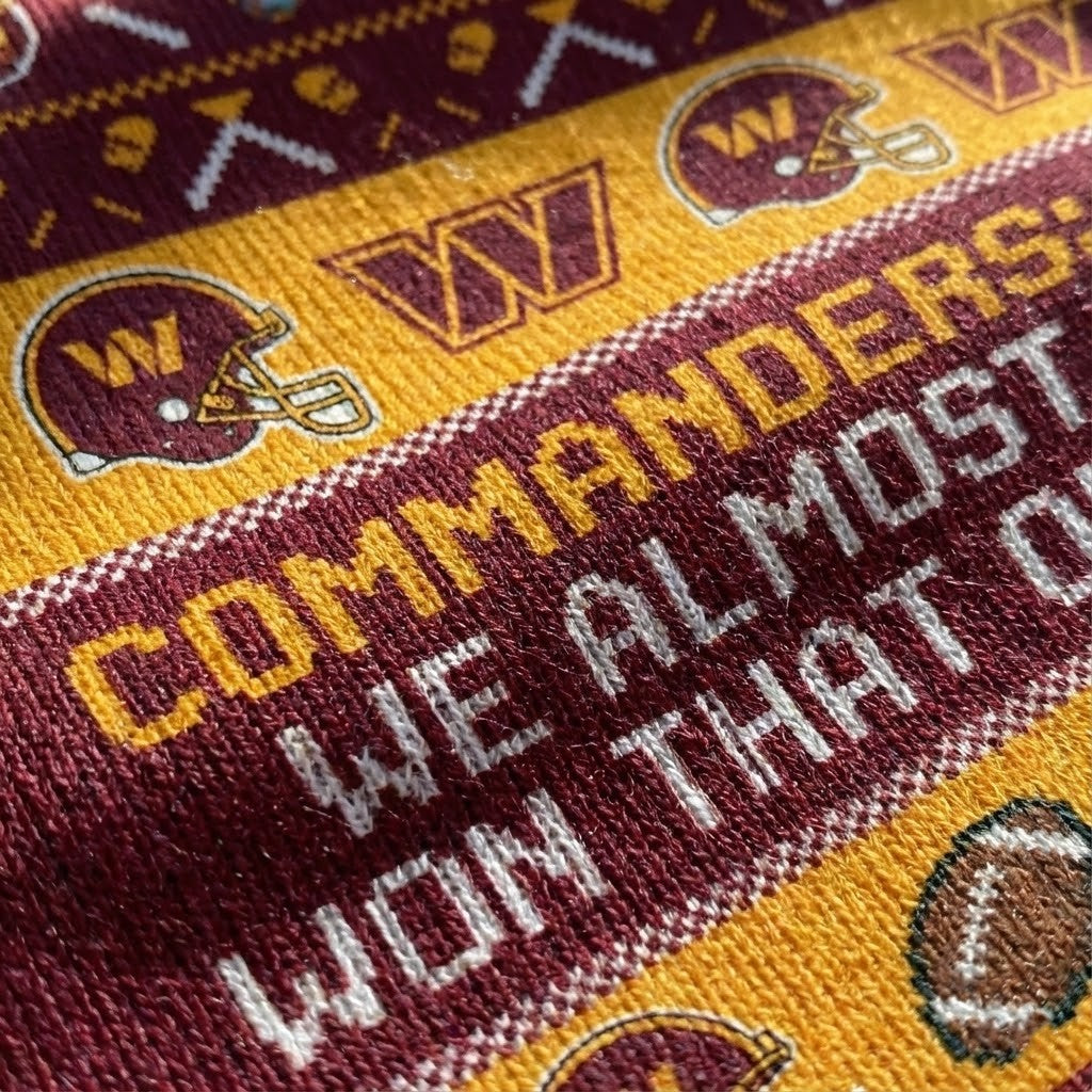 Washington Commanders Ugly Christmas Sweater – NFL “We Almost Won That One” Humorous Fan Gear - LeagueLockerGear