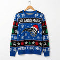 Orlando Magic Ugly Christmas Sweater – Merry Christmas Star & Deer For Real NBA Fans - LeagueLockerGear