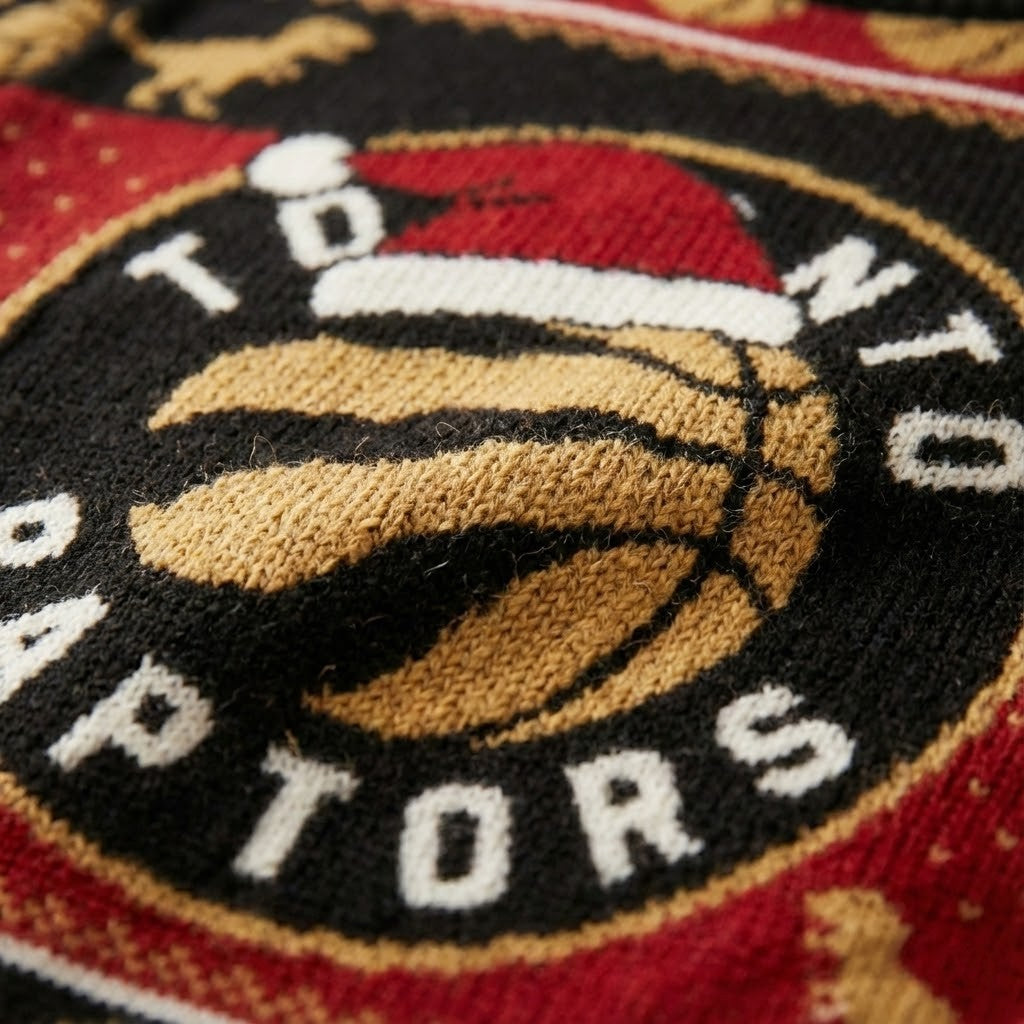 Toronto Raptors Ugly Christmas Sweater – “We The North” 2025 NBA Dinosaur Limited Edition - LeagueLockerGear