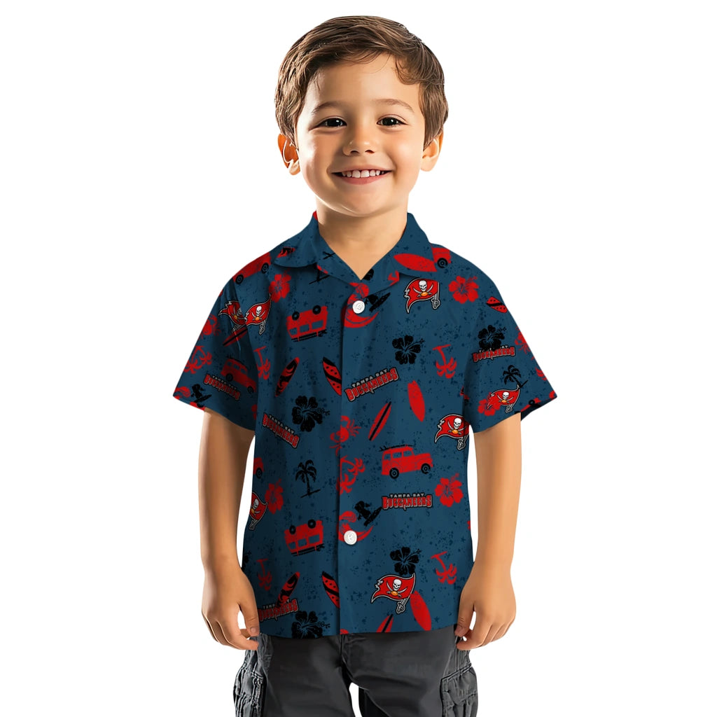 Tampa Bay Buccaneers Hawaiian Shirt - Beach Vibe | Hula Hawaiian Shirts