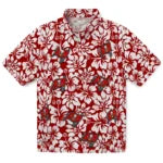 Tampa Bay Buccaneers Hawaiian Shirt - Hibiscus Motif | Hula Hawaiian Shirts