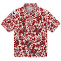 Tampa Bay Buccaneers Hawaiian Shirt - Hibiscus Motif | Hula Hawaiian Shirts