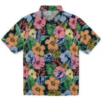 Tampa Bay Lightning Hawaiian Shirt - Brilliant Hibiscus Garden | Hula Hawaiian Shirts