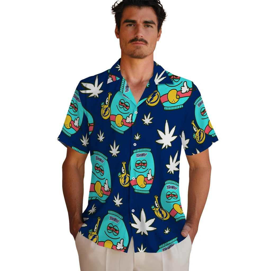 Tampa Bay Lightning Hawaiian Shirt - Chill Vibe | Hula Hawaiian Shirts