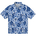 Tampa Bay Lightning Hawaiian Shirt - Hibiscus Blooms | Hula Hawaiian Shirts