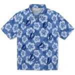 Tampa Bay Lightning Hawaiian Shirt - Hibiscus Cluster | Hula Hawaiian Shirts
