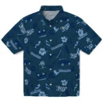 Tampa Bay Rays Hawaiian Shirt - Beach Vibe | Hula Hawaiian Shirts