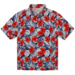 Tampa Bay Rays Hawaiian Shirt - Hibiscus Fiesta | Hula Hawaiian Shirts