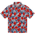 Tampa Bay Rays Hawaiian Shirt - Hibiscus Fiesta | Hula Hawaiian Shirts