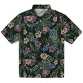 Tampa Bay Rays Hawaiian Shirt - Hibiscus Leaves Pattern | Hula Hawaiian Shirts