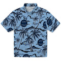 Tampa Bay Rays Hawaiian Shirt - Palm Sunset | Hula Hawaiian Shirts