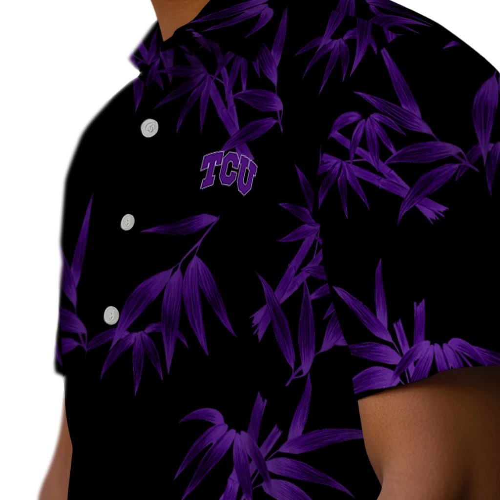 TCU Horned Frogs Hawaiian Shirt - Bamboo Branches | Hula Hawaiian Shirts