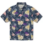 TCU Horned Frogs Hawaiian Shirt - Flamingo Hibiscus | Hula Hawaiian Shirts