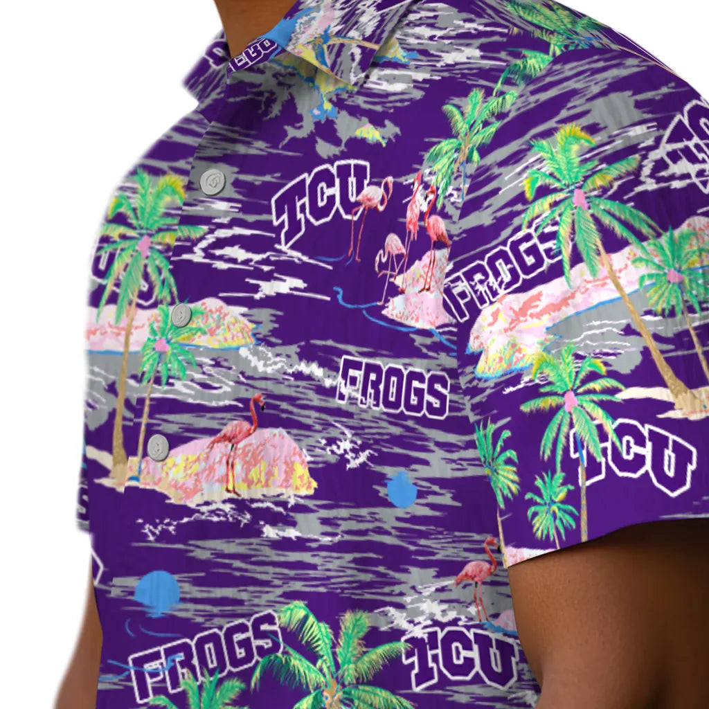 TCU Horned Frogs Hawaiian Shirt - Hawaii Island | Hula Hawaiian Shirts