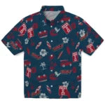 Temple Owls Hawaiian Shirt - Beach Vibe | Hula Hawaiian Shirts