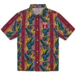 Temple Owls Hawaiian Shirt - Paradise Vines | Hula Hawaiian Shirts