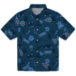 Tennessee Titans Hawaiian Shirt - Beach Vibe | Hula Hawaiian Shirts