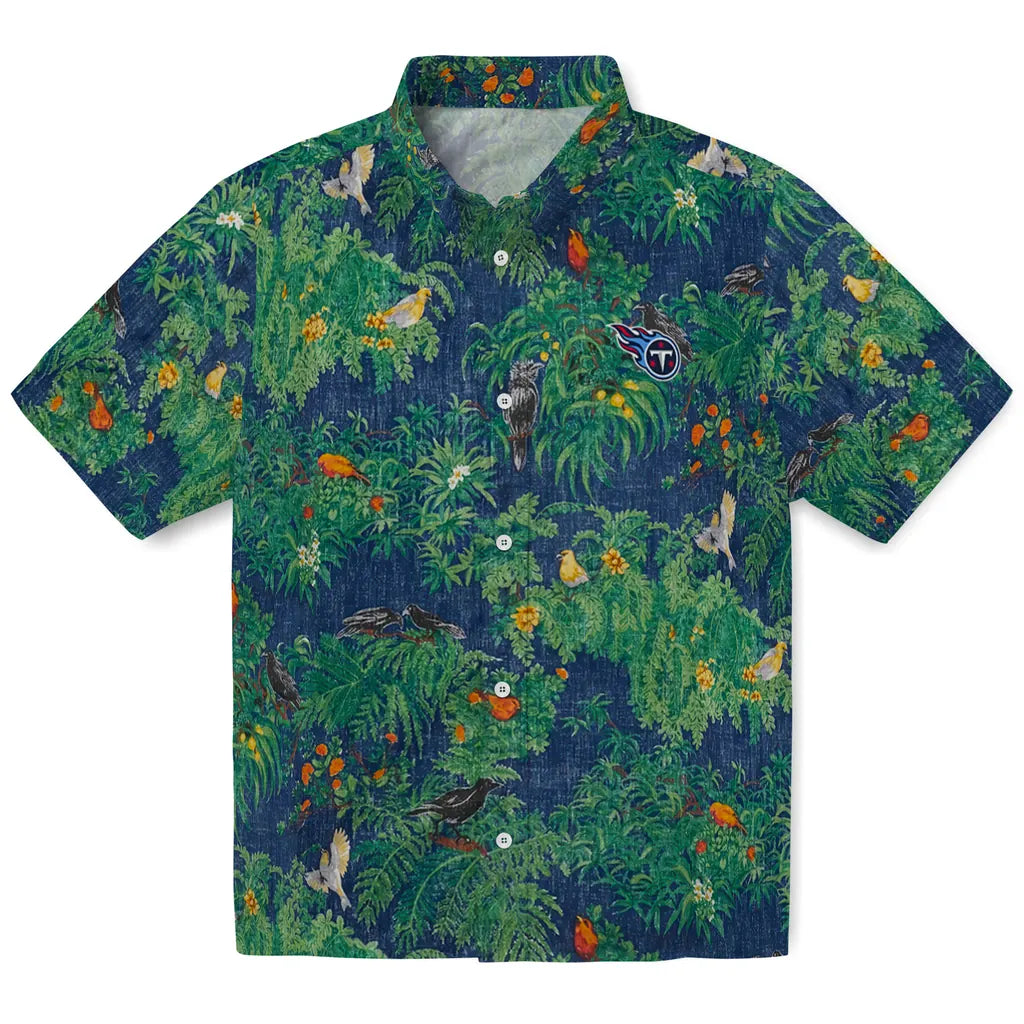 Tennessee Titans Hawaiian Shirt - Bird Canopy | Hula Hawaiian Shirts
