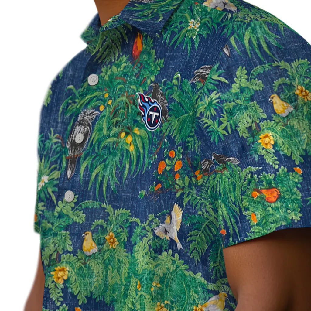 Tennessee Titans Hawaiian Shirt - Bird Canopy | Hula Hawaiian Shirts