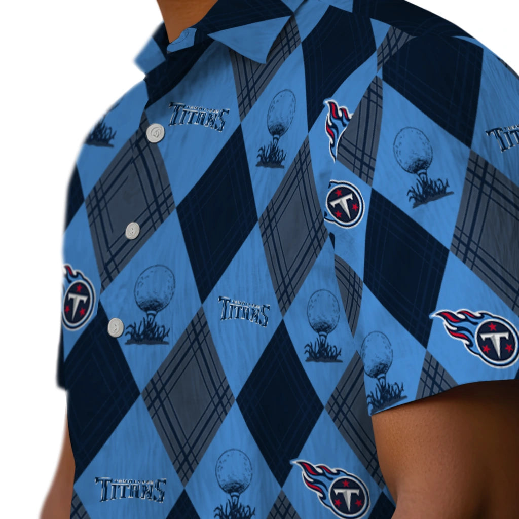 Tennessee Titans Hawaiian Shirt - Golfing Plaid | Hula Hawaiian Shirts