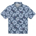 Tennessee Titans Hawaiian Shirt - Hibiscus Cluster | Hula Hawaiian Shirts