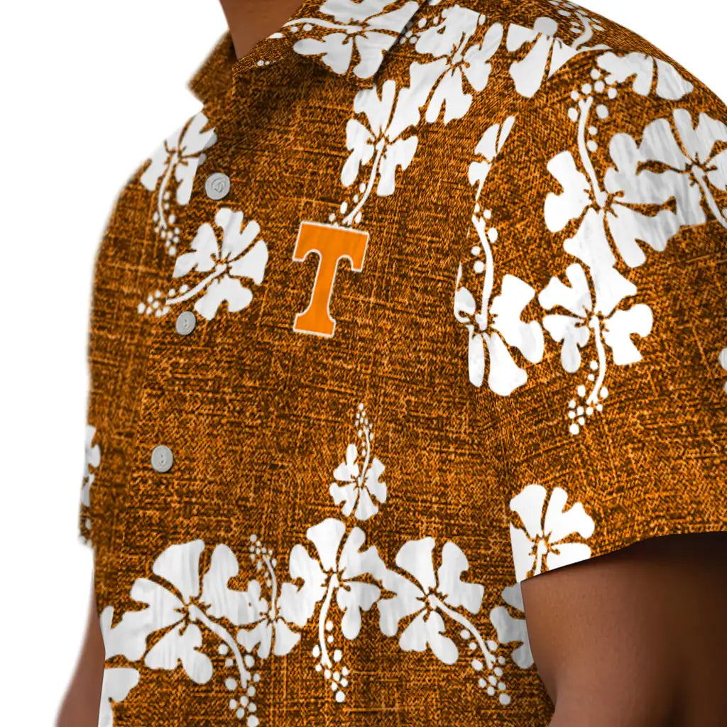 Tennessee Volunteers Hawaiian Shirt - 50th State Flower | Hula Hawaiian Shirts