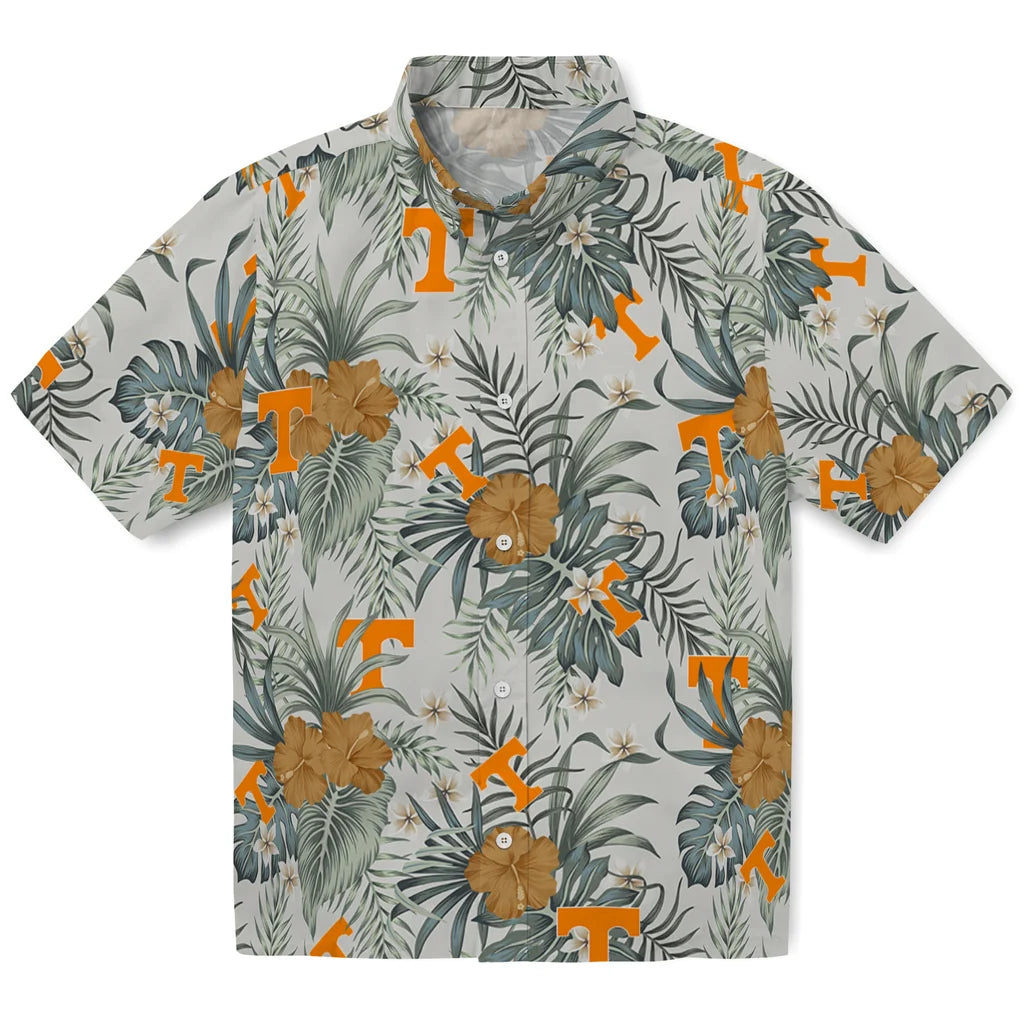 Tennessee Volunteers Hawaiian Shirt - Hibiscus Designs | Hula Hawaiian Shirts