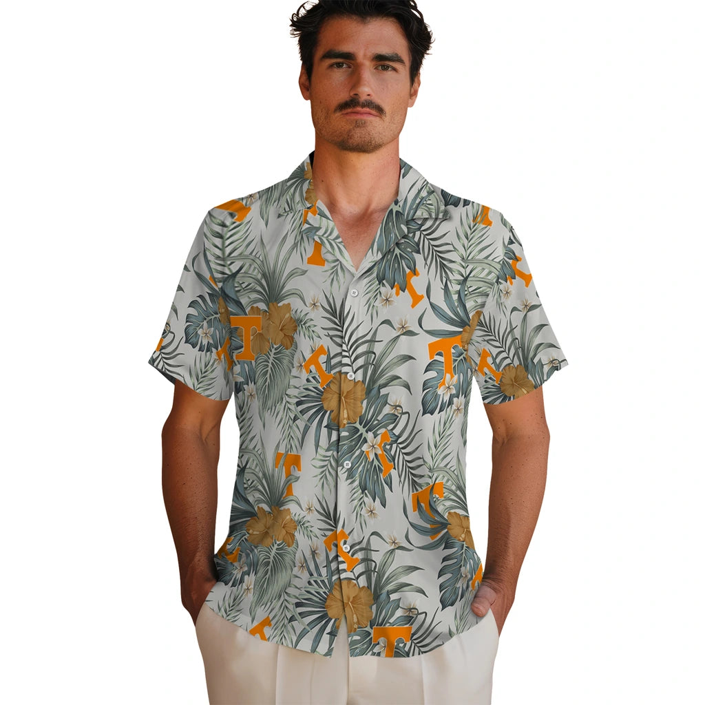 Tennessee Volunteers Hawaiian Shirt - Hibiscus Designs | Hula Hawaiian Shirts
