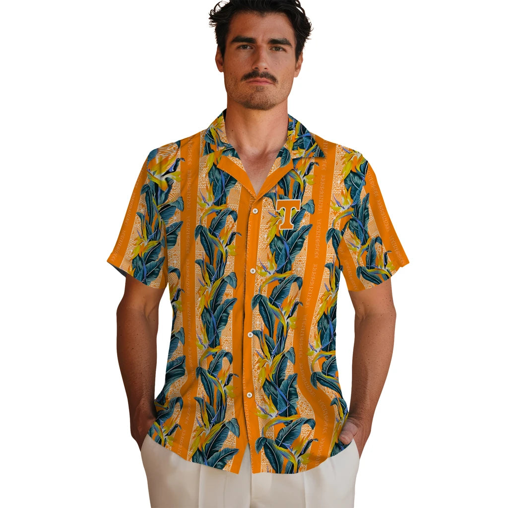 Tennessee Volunteers Hawaiian Shirt - Paradise Vines | Hula Hawaiian Shirts