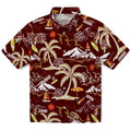 Texas A&M Aggies Hawaiian Shirt - Palm Tree Island | Hula Hawaiian Shirts