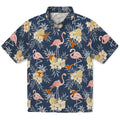 Texas Longhorns Hawaiian Shirt - Flamingo Hibiscus | Hula Hawaiian Shirts
