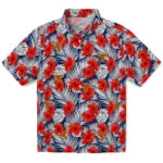 Texas Longhorns Hawaiian Shirt - Hibiscus Fiesta | Hula Hawaiian Shirts