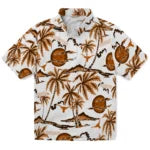 Texas Longhorns Hawaiian Shirt - Palm Sunset | Hula Hawaiian Shirts