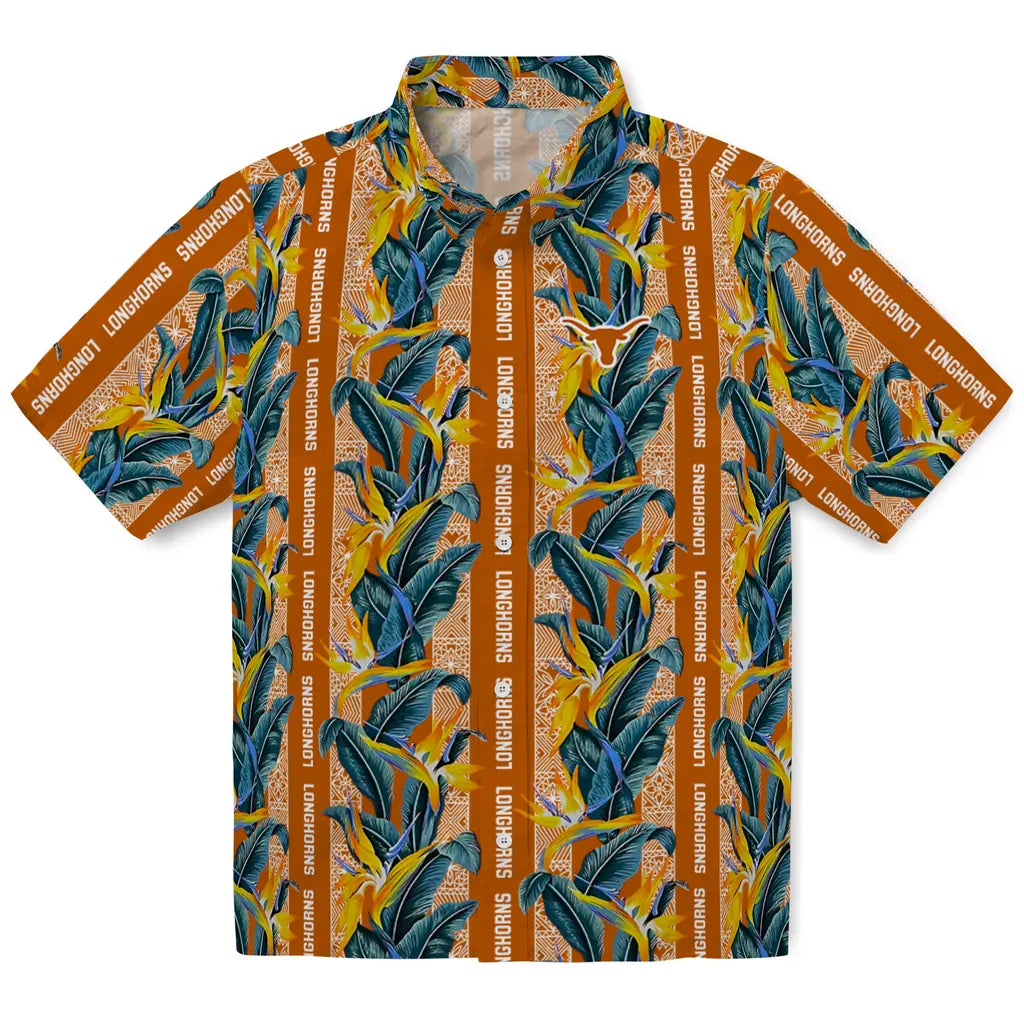 Texas Longhorns Hawaiian Shirt - Paradise Vines | Hula Hawaiian Shirts