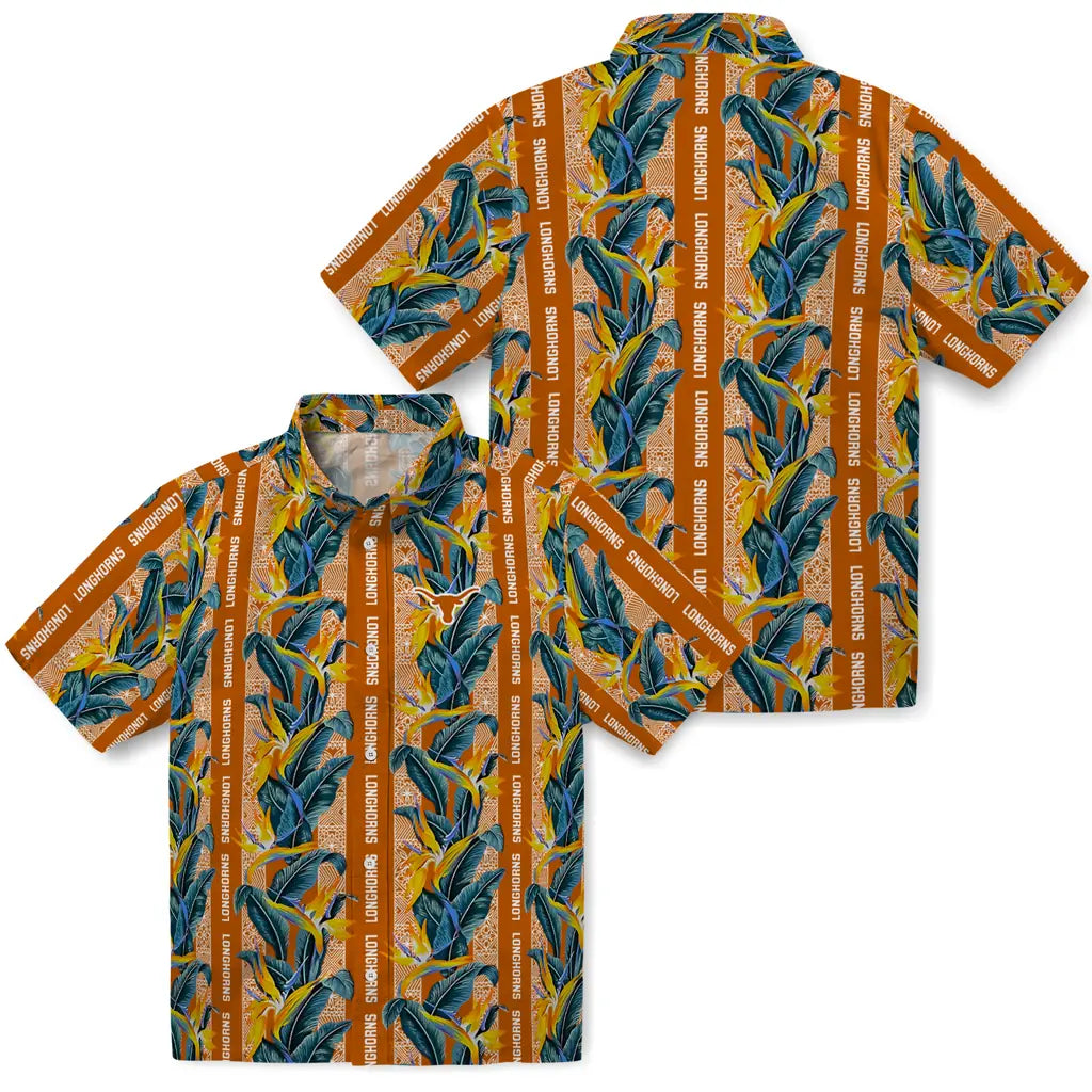 Texas Longhorns Hawaiian Shirt - Paradise Vines | Hula Hawaiian Shirts