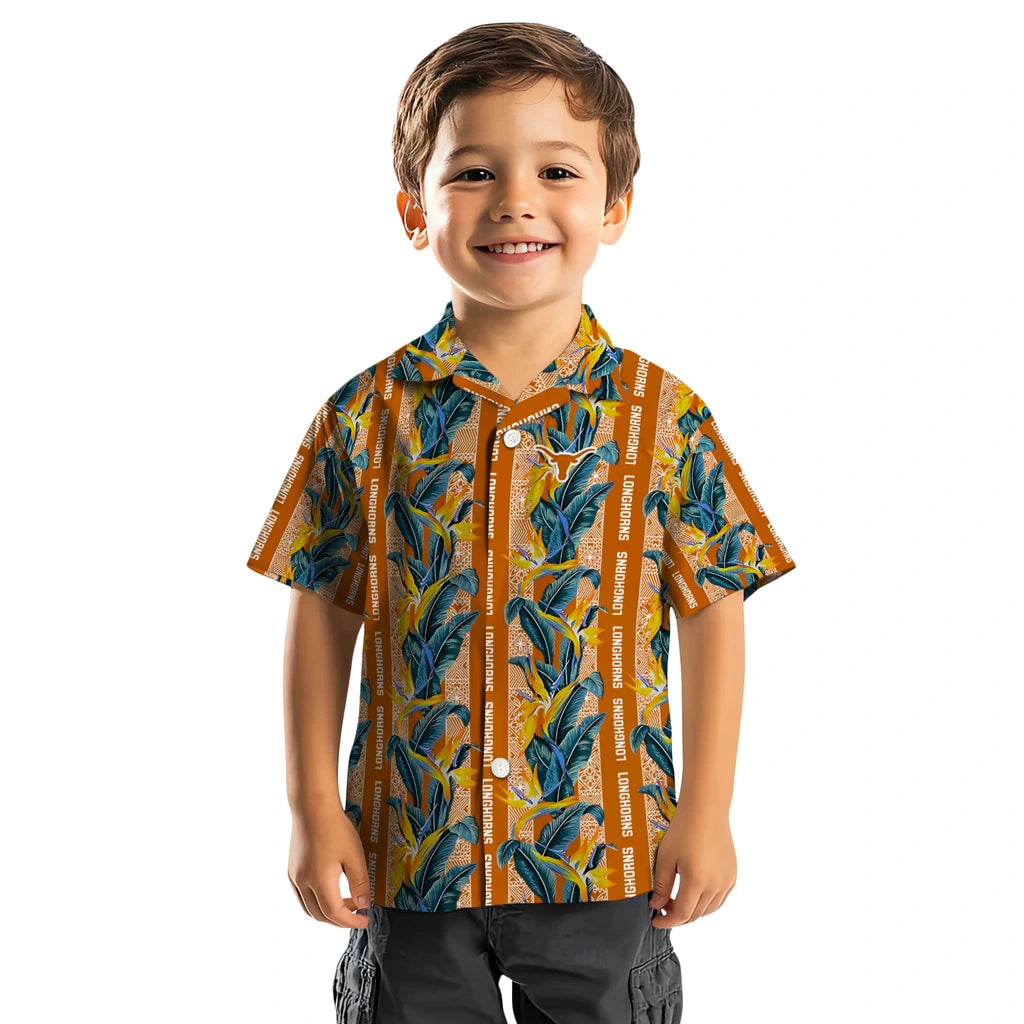 Texas Longhorns Hawaiian Shirt - Paradise Vines | Hula Hawaiian Shirts
