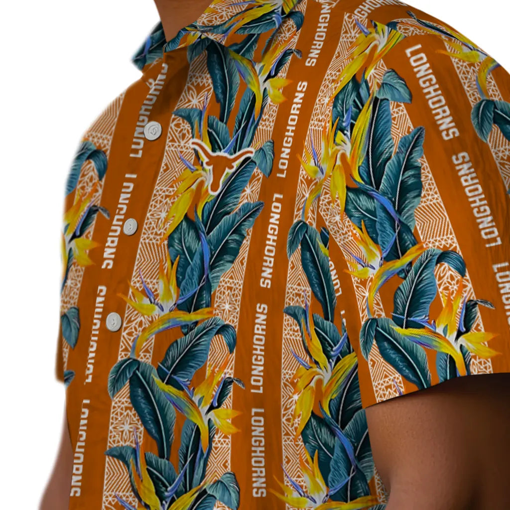 Texas Longhorns Hawaiian Shirt - Paradise Vines | Hula Hawaiian Shirts