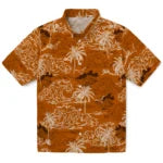 Texas Longhorns Hawaiian Shirt - Wave Palm | Hula Hawaiian Shirts
