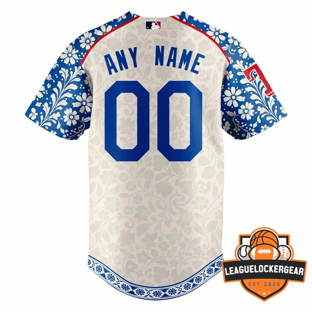 Texas Rangers 2026 Mexican Heritage Night Baseball Jersey - LeagueLockerGear