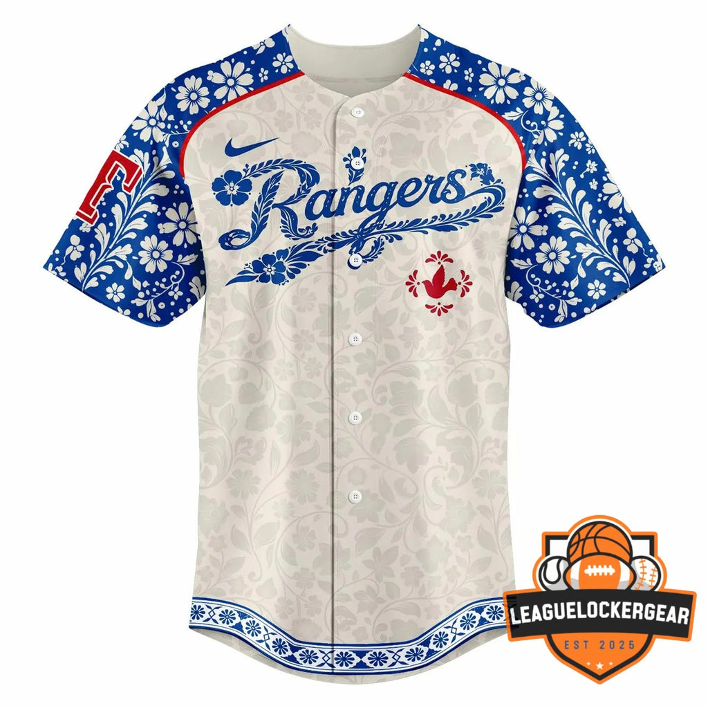 Texas Rangers 2026 Mexican Heritage Night Baseball Jersey - LeagueLockerGear