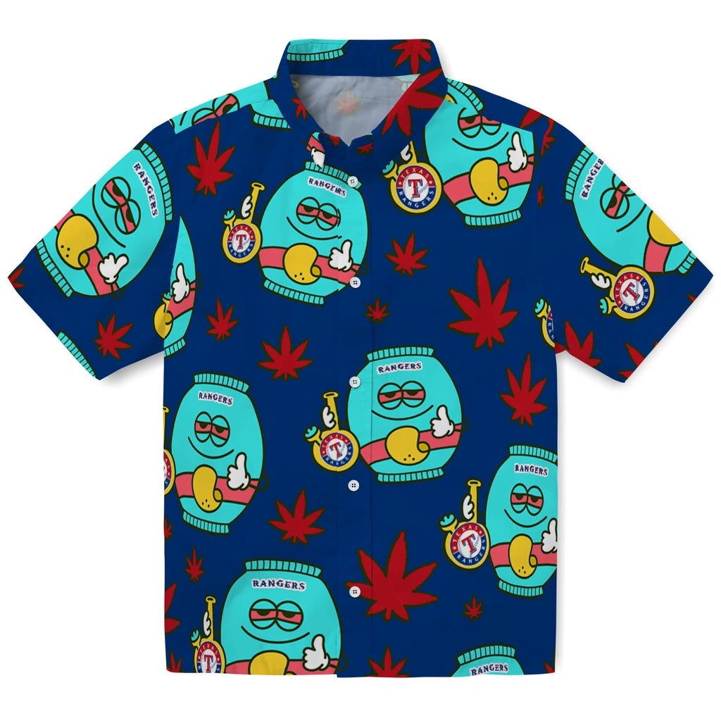 Texas Rangers Hawaiian Shirt - Chill Vibe | Hula Hawaiian Shirts