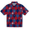 Texas Rangers Hawaiian Shirt - Golfing Plaid | Hula Hawaiian Shirts