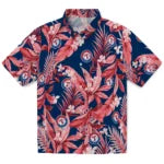 Texas Rangers Hawaiian Shirt - Palm Leaves | Hula Hawaiian Shirts