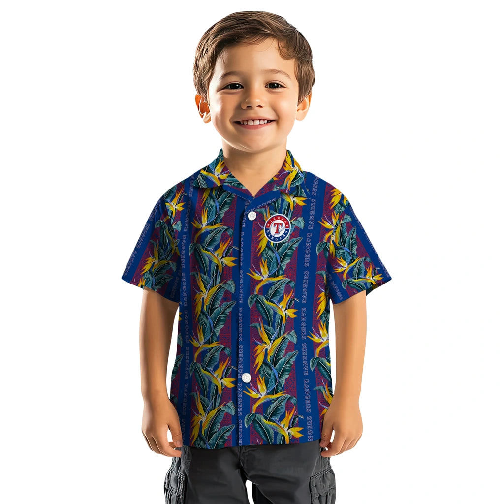 Texas Rangers Hawaiian Shirt - Paradise Vines | Hula Hawaiian Shirts