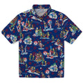Texas Rangers Hawaiian Shirt - Simpsons Christmas | Hula Hawaiian Shirts