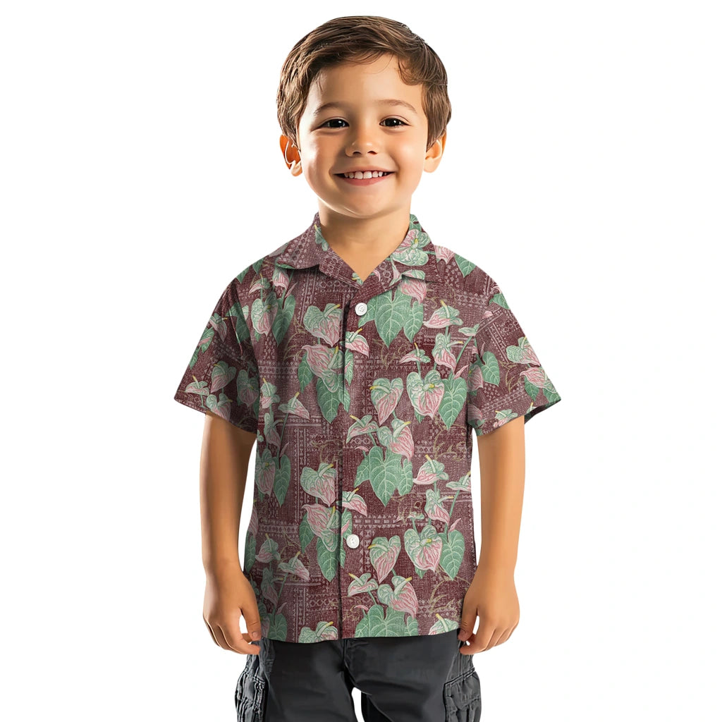 Texas State Bobcats Hawaiian Shirt - Anthurium Overlay | Hula Hawaiian Shirts
