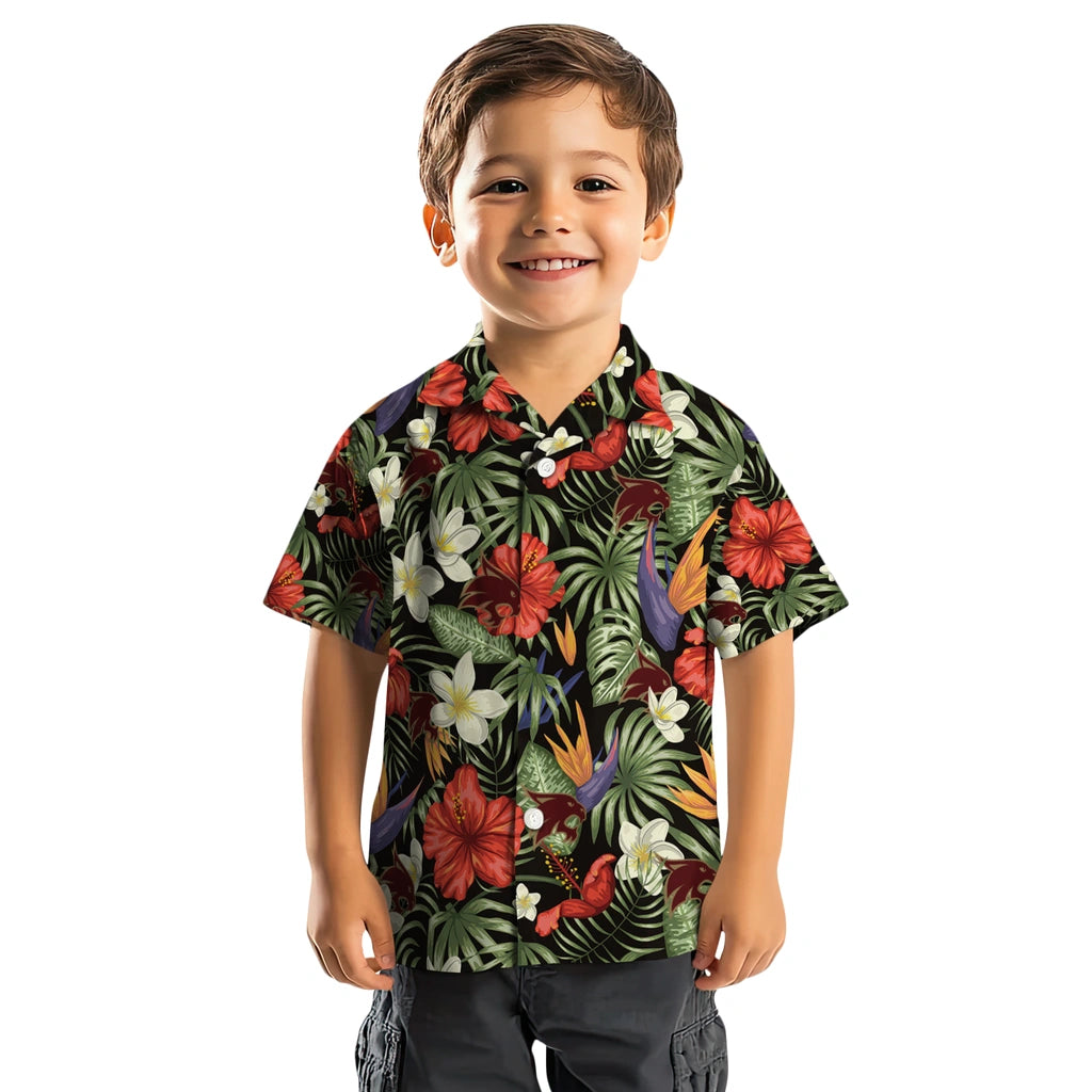 Texas State Bobcats Hawaiian Shirt - Hawaii Floral Hibiscus | Hula Hawaiian Shirts