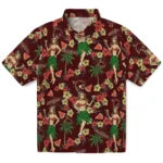 Texas State Bobcats Hawaiian Shirt - Hawaiian Girls Design | Hula Hawaiian Shirts
