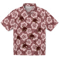Texas State Bobcats Hawaiian Shirt - Hibiscus Cluster | Hula Hawaiian Shirts